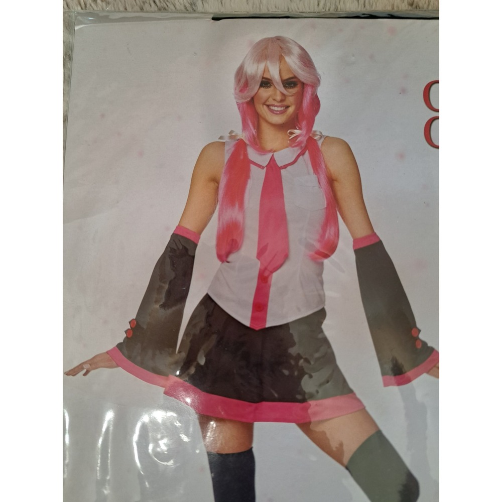 Costume Culture Anime School Girl Ladies Costume Set Size Large 12-14 NEW